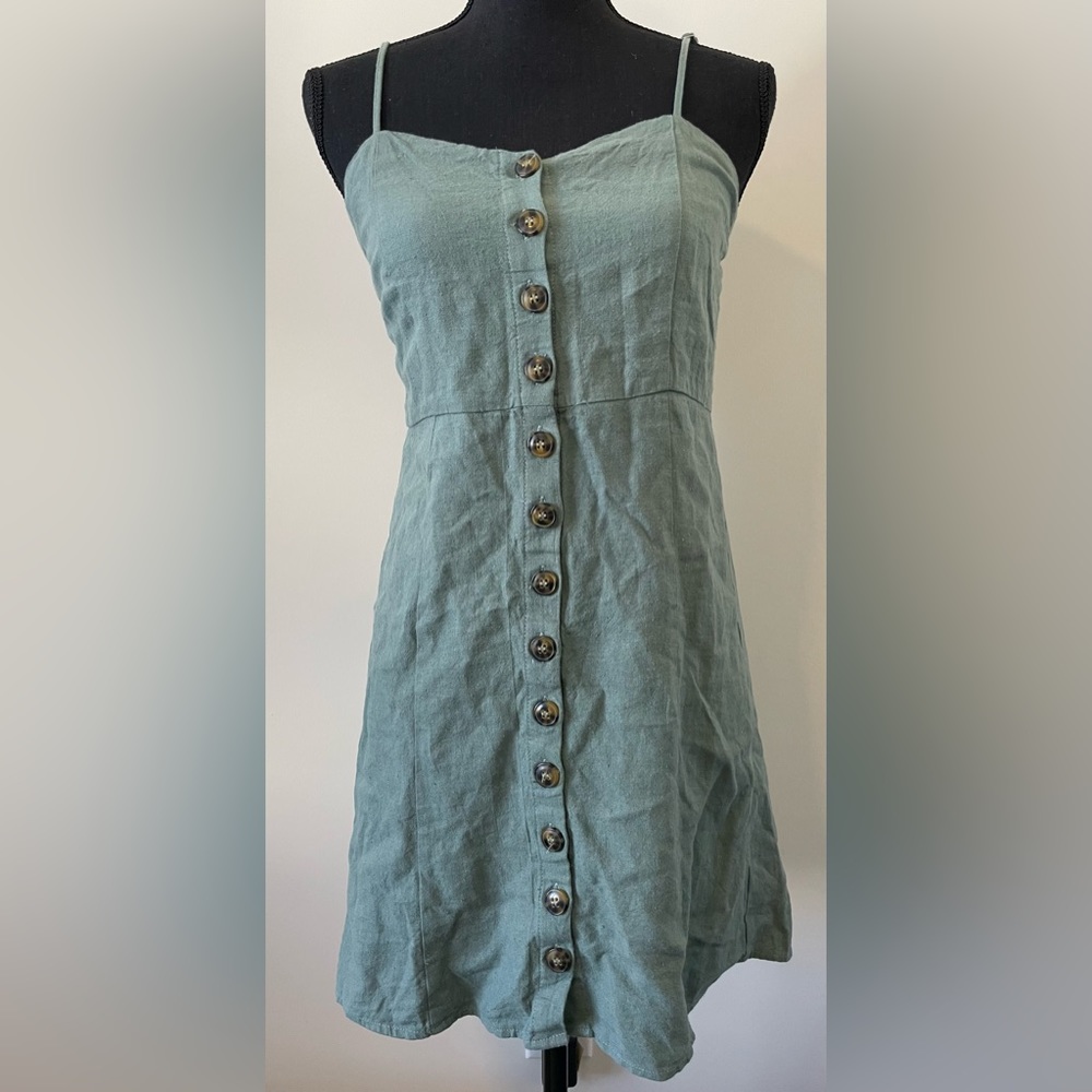 Altar’d State Button Front Mini Dress